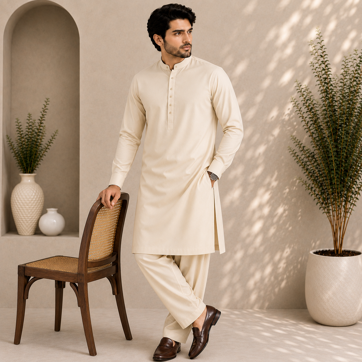 Signature Cotton Cream Beige