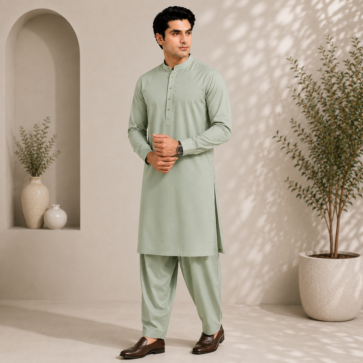 Signature Cotton Soft Green