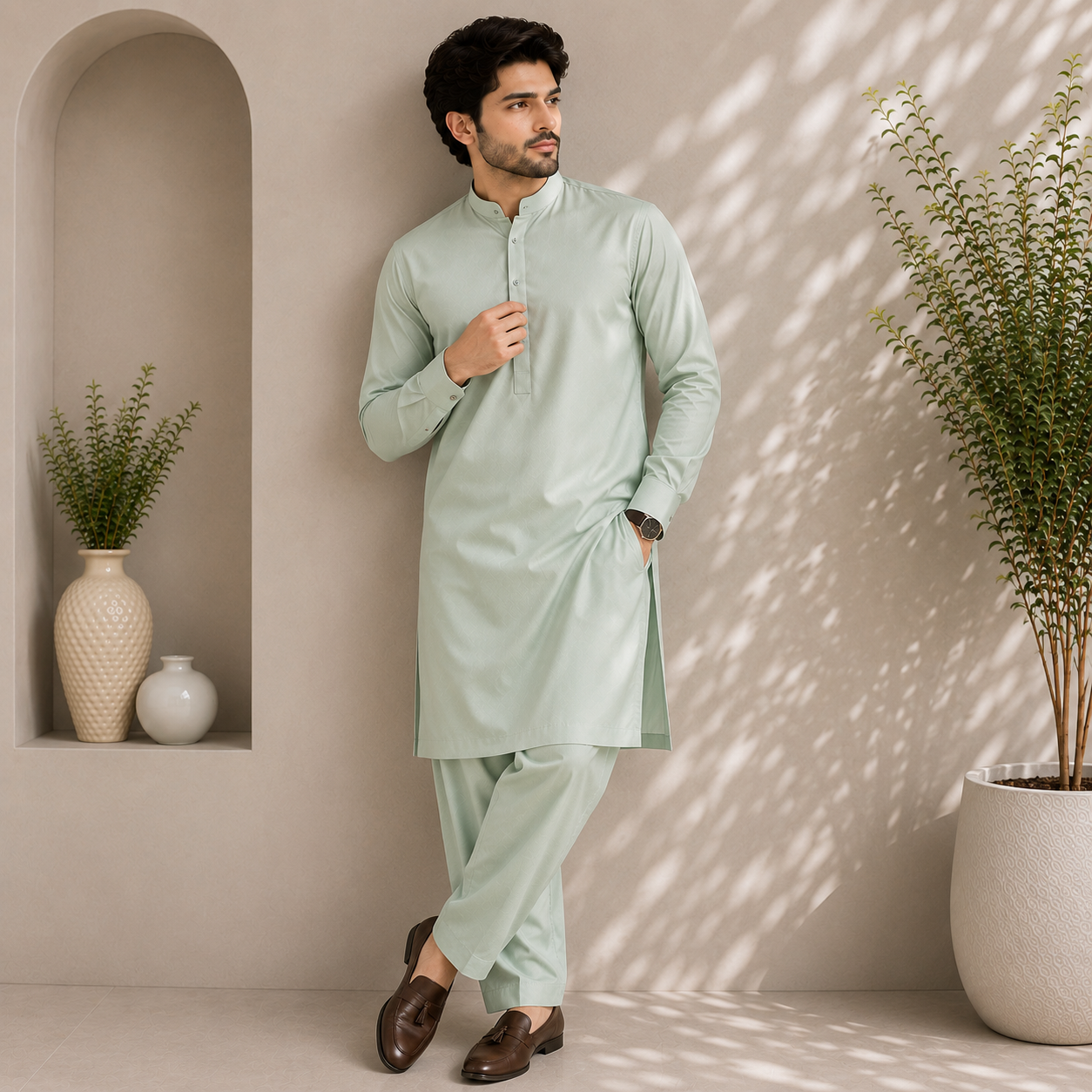 Signature Cotton Pale Mint