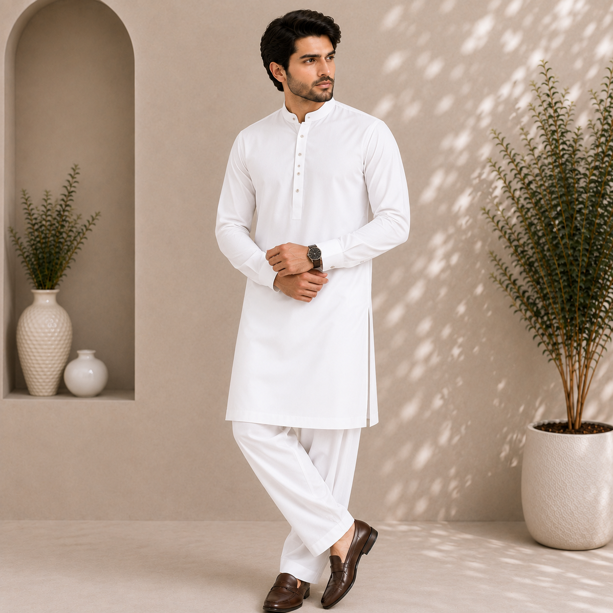 Signature Cotton White Men