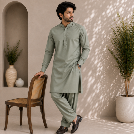 Signature Cotton Sage Green