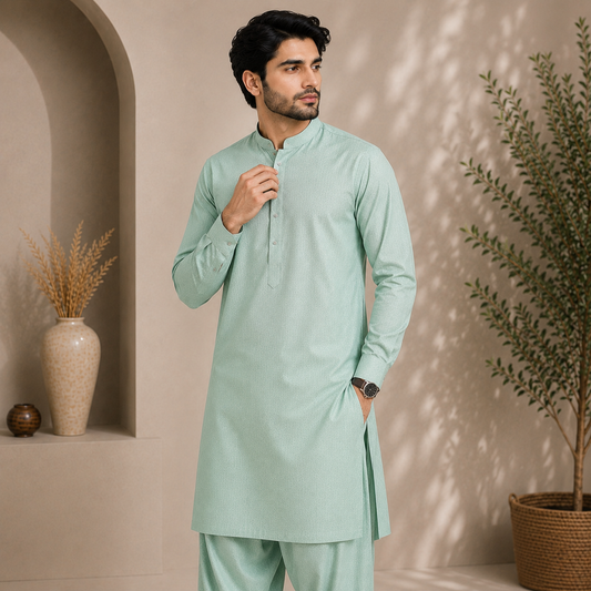 Roman Gold Mint Green