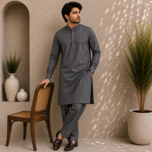 Gull Ahmad Washing Wear Graphite Grey