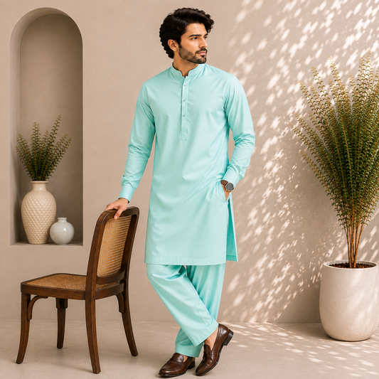 Signature Cotton Aqua Mint