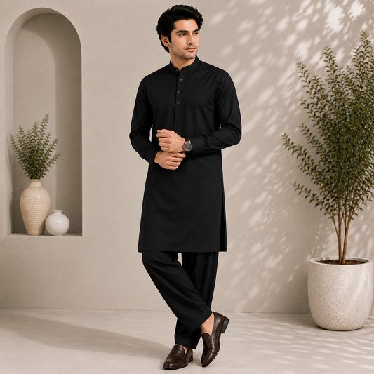 Signature Cotton  Black